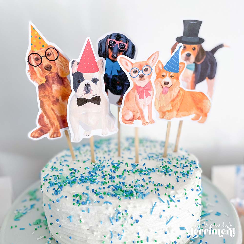 Printable Cupcake & Cake Toppers