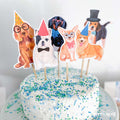 Pawty Dogs Printable Cake Toppers
