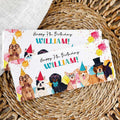 Pawty Dogs Custom Chocolate Wrapper | Editable Template