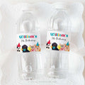 Pawty Dogs Custom Water Bottle Label | Editable Template