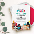 Pawty Dogs Editable Invitation Template