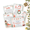 Christmas Elf Kit First Arrival x5 | Editable Template