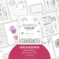Gift for Grandma | Printable Keepsake Activity Kit