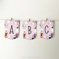 Editable Pink Halloween Banner | Printable Template