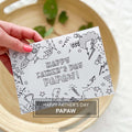 Happy Father's Day Papaw Printable Coloring Card