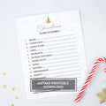 Modern Christmas Word Scramble Game