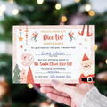 Girl Christmas Santa Nice List Certificate | Editable Template