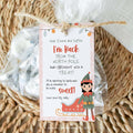Girl Christmas Elf Arrival Treats Tag | Editable Template