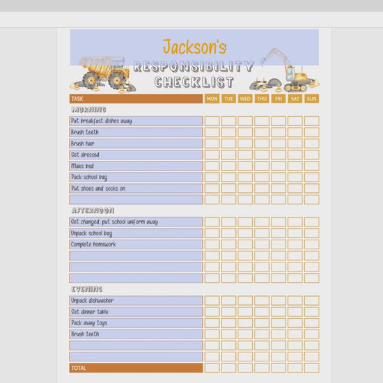how to edit construction printable template responsibility checklist video